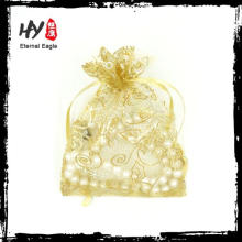 Customized deign mini drawstring jewelry pouches made in China